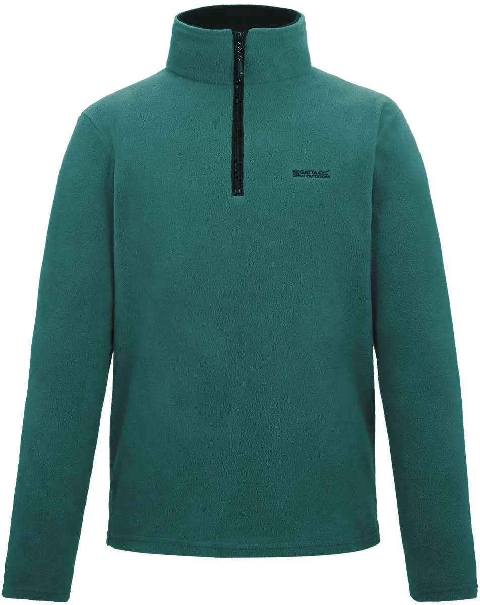 Regatta Thompson Lightweight Halve Rits Fleece - Groen - afbeelding 6 van 6