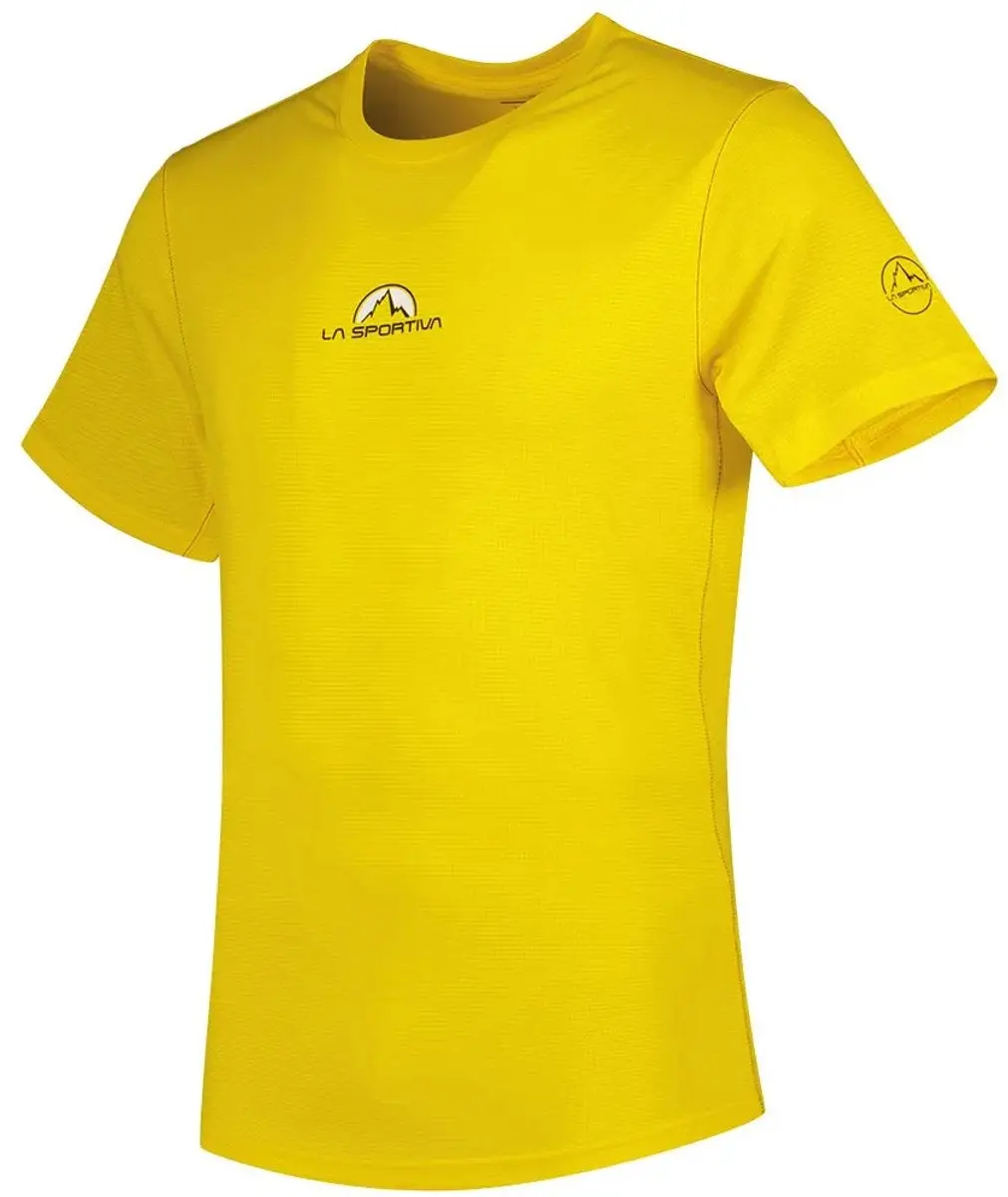 La Sportiva Promo T-shirt Met Korte Mouwen Geel XL Man - afbeelding 3 van 3