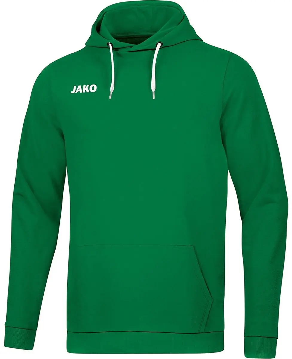 JAKO Base Sweater met Kap Heren - Groen