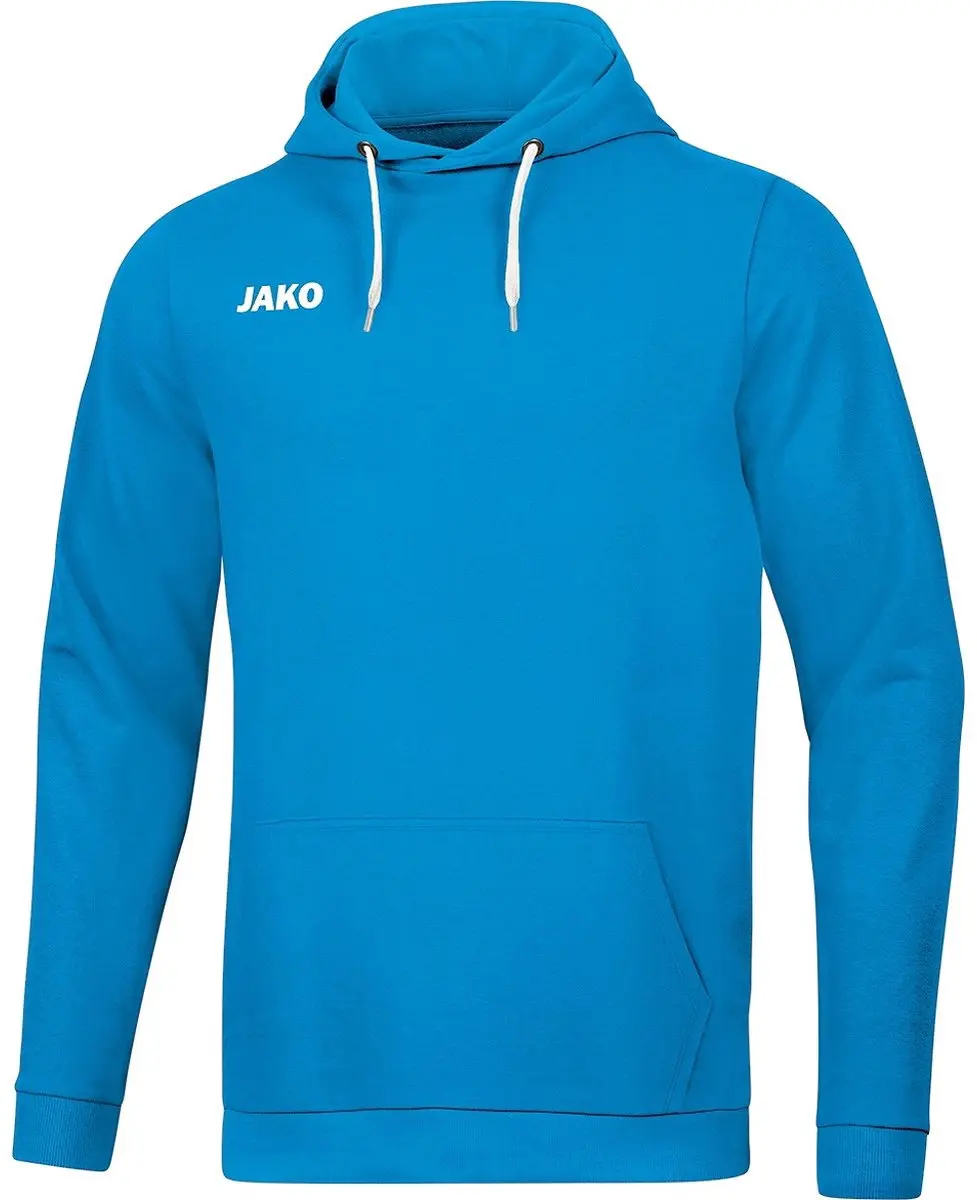 JAKO Base Sweater met Kap Heren - Lichtblauw - 3XL
