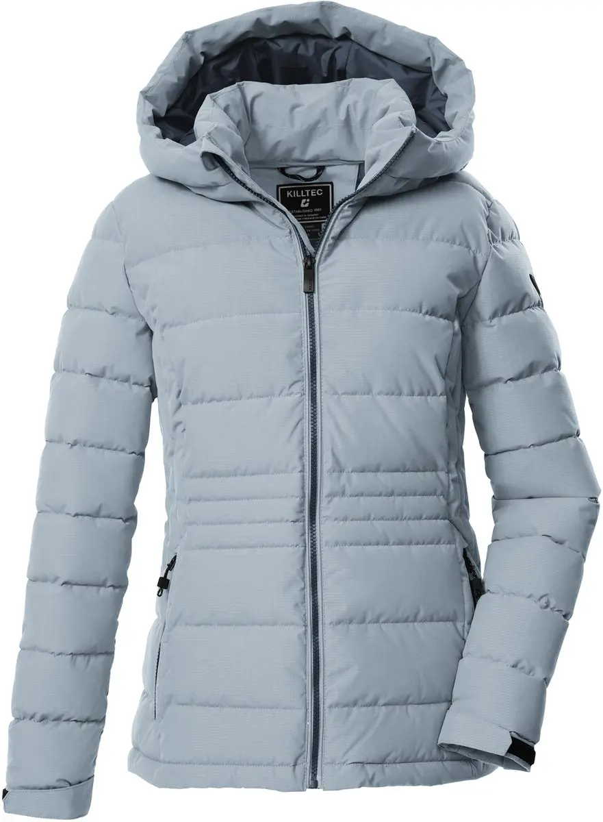 Killtec KOW 10 Women QLTD Jacket - Pufjas - Dames - Light Iceblue - Maat 46