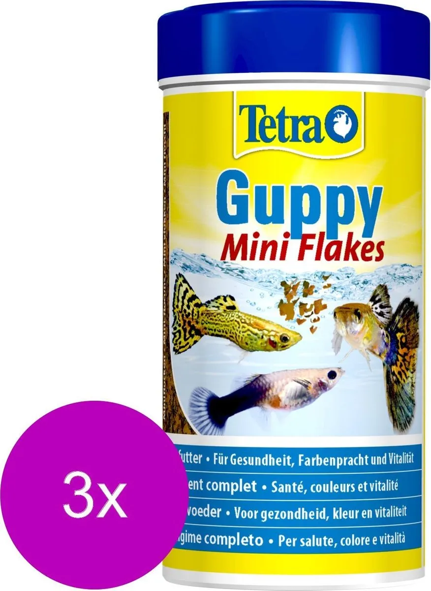 Tetra Guppy Vlokken