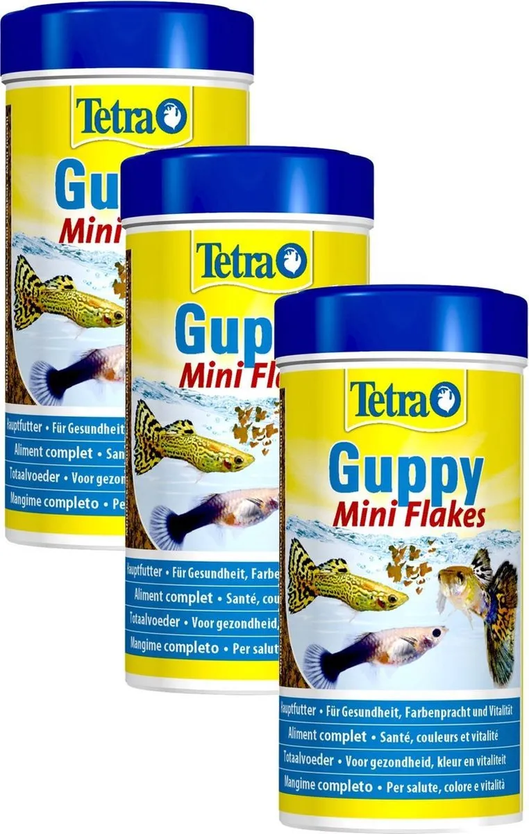 Tetra Guppy Vlokken - 750ml (3x250ml)