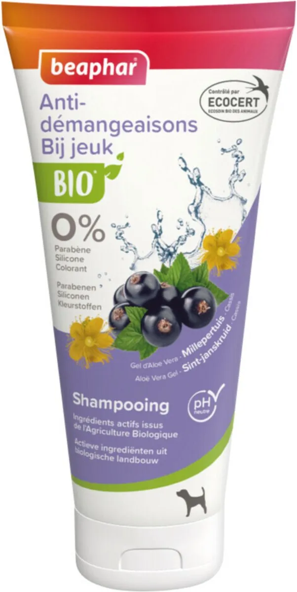 Beaphar Bio Shampoo Anti Jeuk 200ml - 3x200ml