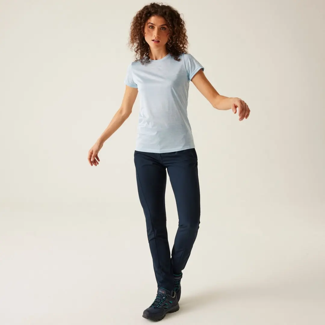 Regatta Pentre Stretch Dames Wandelbroek - Marineblauw - afbeelding 4 van 6