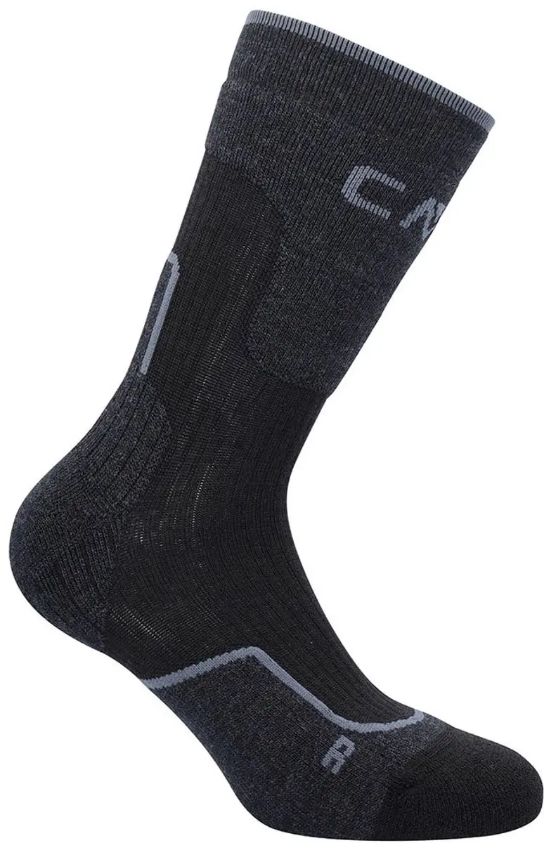 Cmp Trekking Wool Mid 3i49177 Sokken Zwart EU 46-48 Man