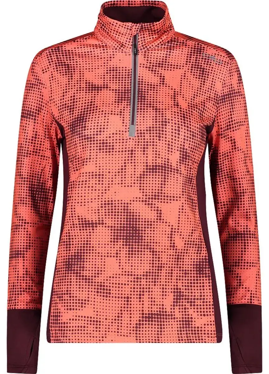 Cmp 33n2746 T-shirt Met Lange Mouwen Oranje 3XL Vrouw
