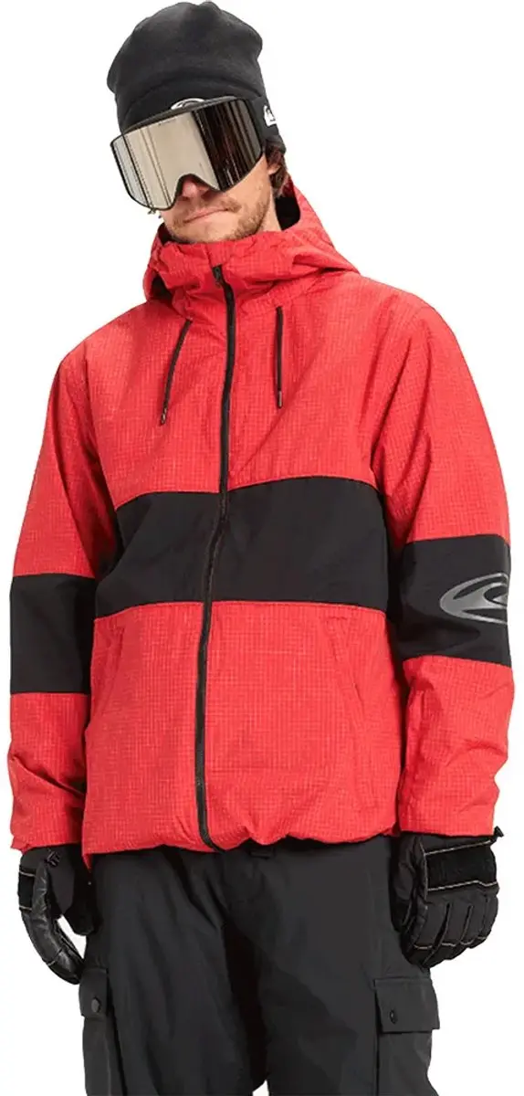 Quiksilver High In The Hood 10K Snowboardjas - Samba - afbeelding 2 van 2