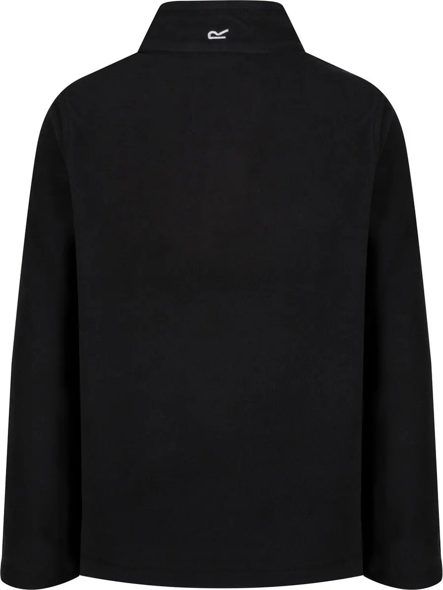 Regatta Hot Shot II Kinderfleece met halve rits - Zwart - afbeelding 3 van 6