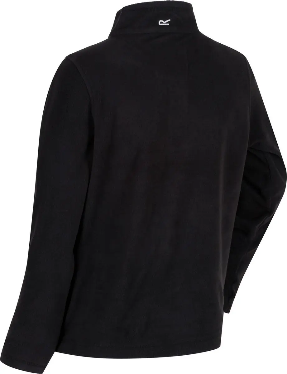 Regatta Hot Shot II Kinderfleece met halve rits - Zwart - afbeelding 2 van 6