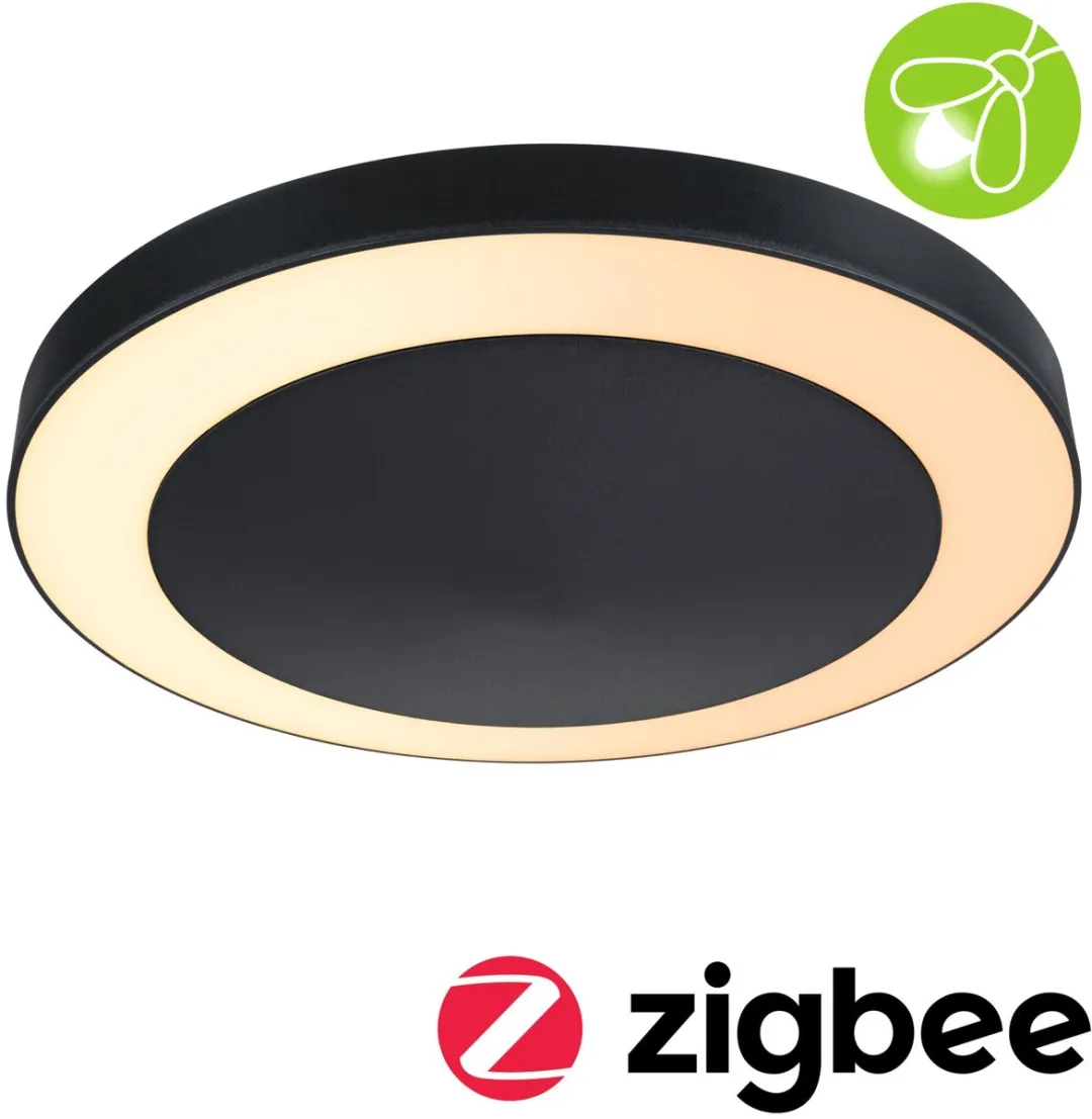 Paulmann LED Plafondlamp Zigbee Circula 14W 880lm Antraciet