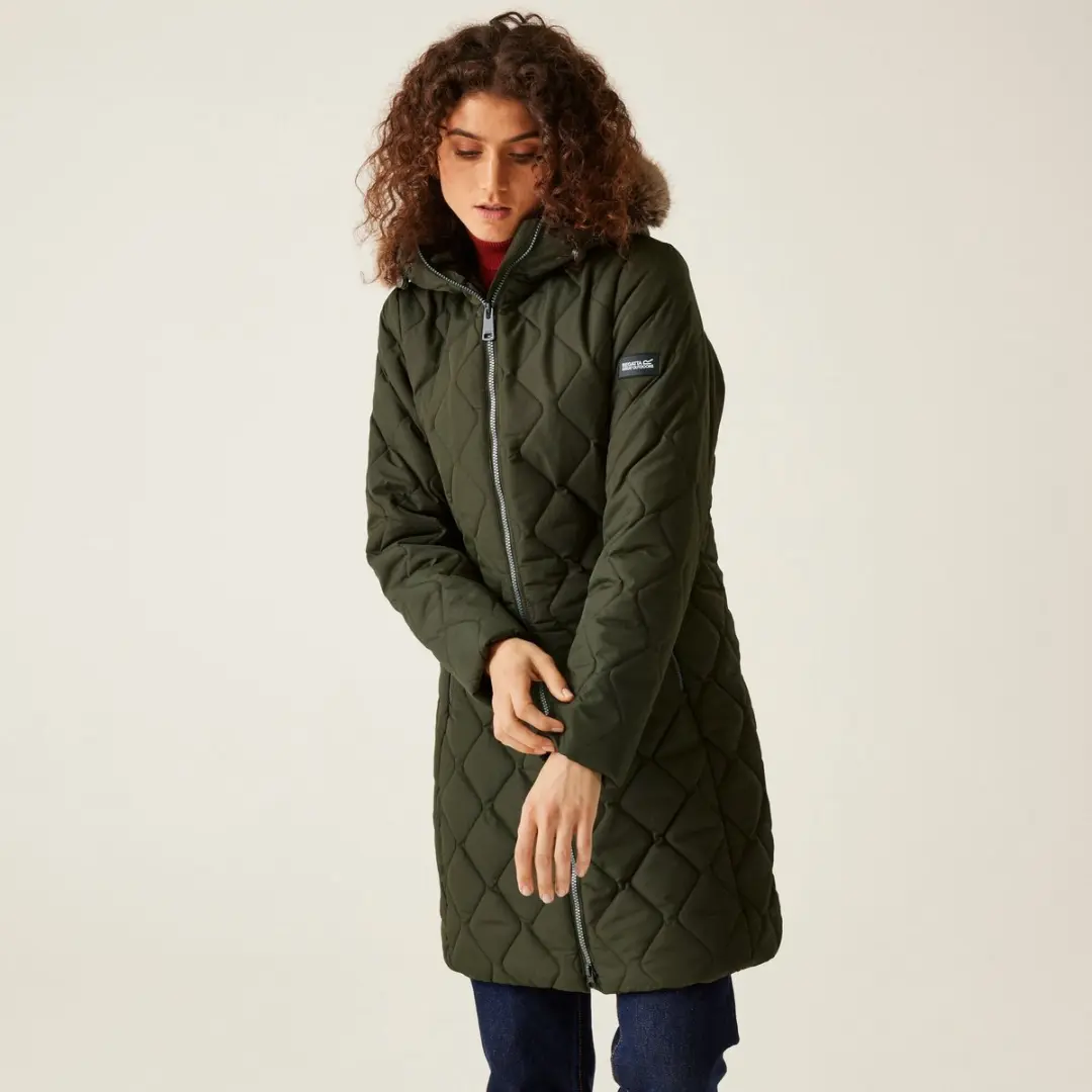 Gevulde Jas Wandelen Dames Waterafstotend Thermoguard Fritha Iii