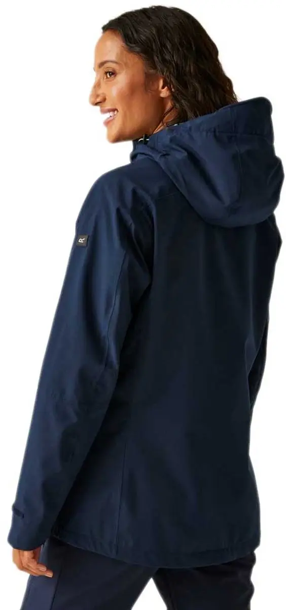 Jas Hiking Dames Waterproof - afbeelding 2 van 6