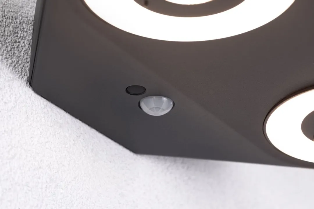 Paulmann Silma LED Wandarmatuur Buiten Antraciet - 2x5,5W 3000K