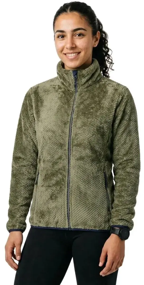 Cmp High Loft 39p0126 Fleece Groen M Vrouw