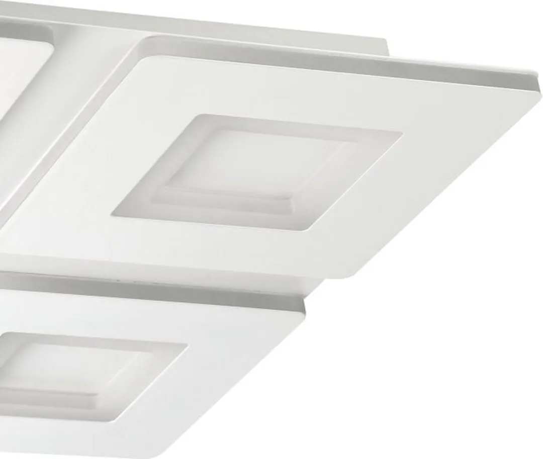 EGLO Padrogiano-Z Plafondlamp - LED - Ø 57 cm - Wit