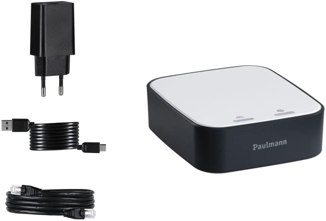 Paulmann Zigbee 3.0 Smart Home Startset met Aptare LED Hanglamp 1200lm - Wit/Antraciet - afbeelding 5 van 6