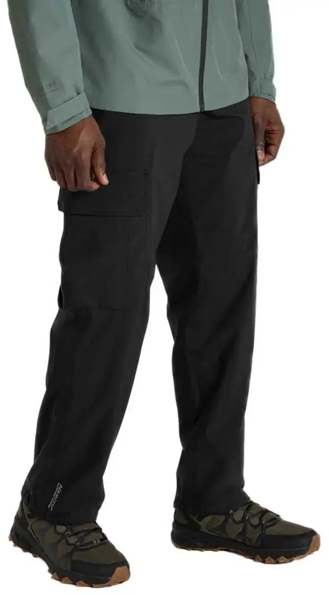 Craghoppers Indus Waterproof Broek Zwart 32 / Long Man
