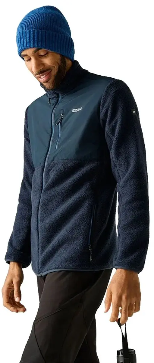 Regatta Morran W/r Fleece Met Volledige Rits Blauw 2XL Man