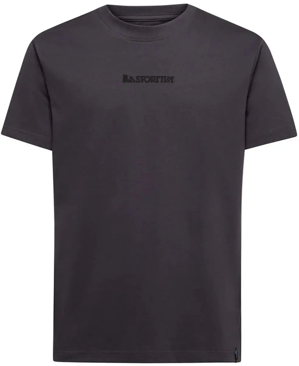 La Sportiva Eighties Logo T-shirt Met Korte Mouwen Grijs M Man