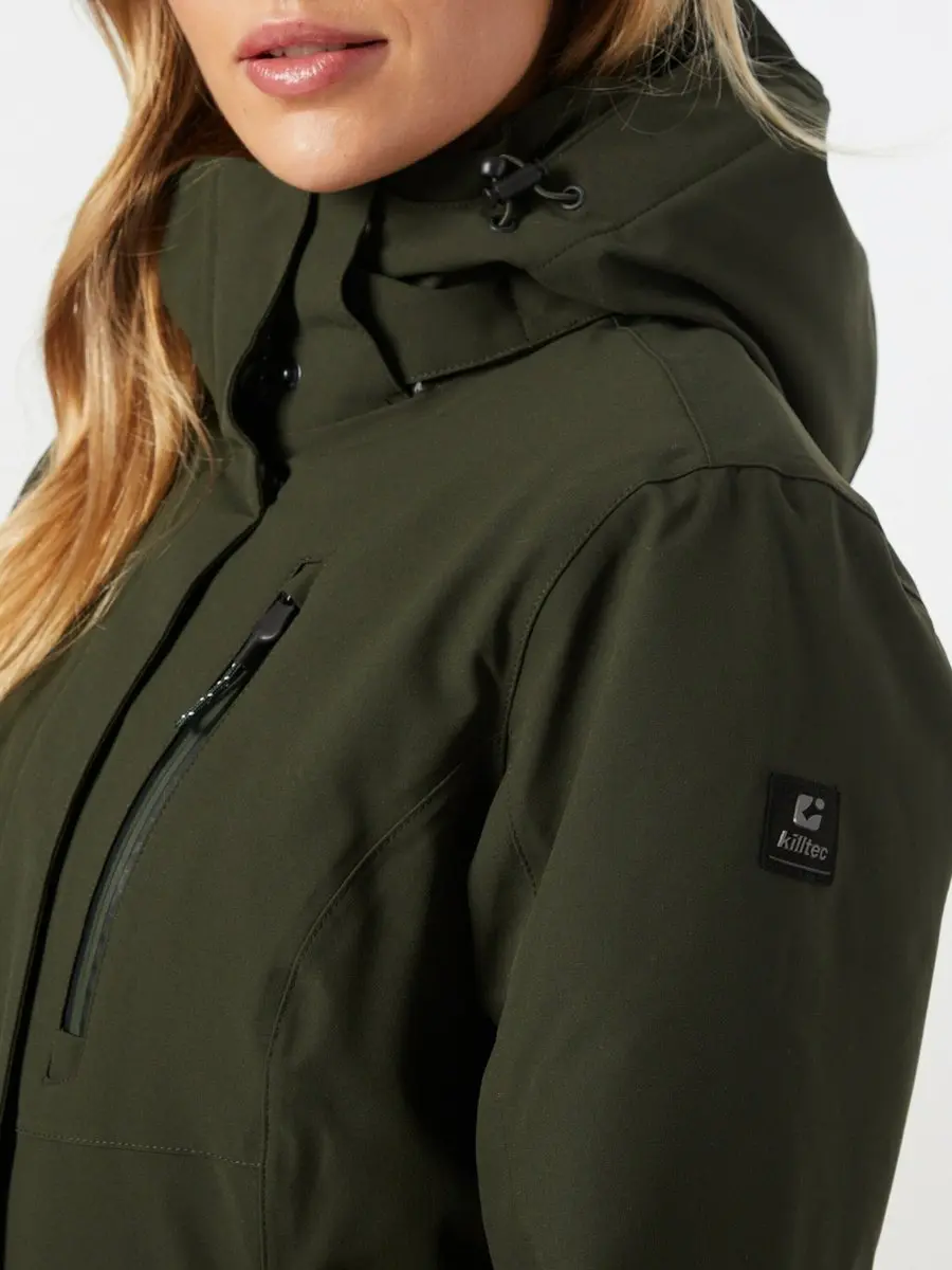 Killtec KOW 165 Parka Dames - Donkergroen - afbeelding 2 van 6
