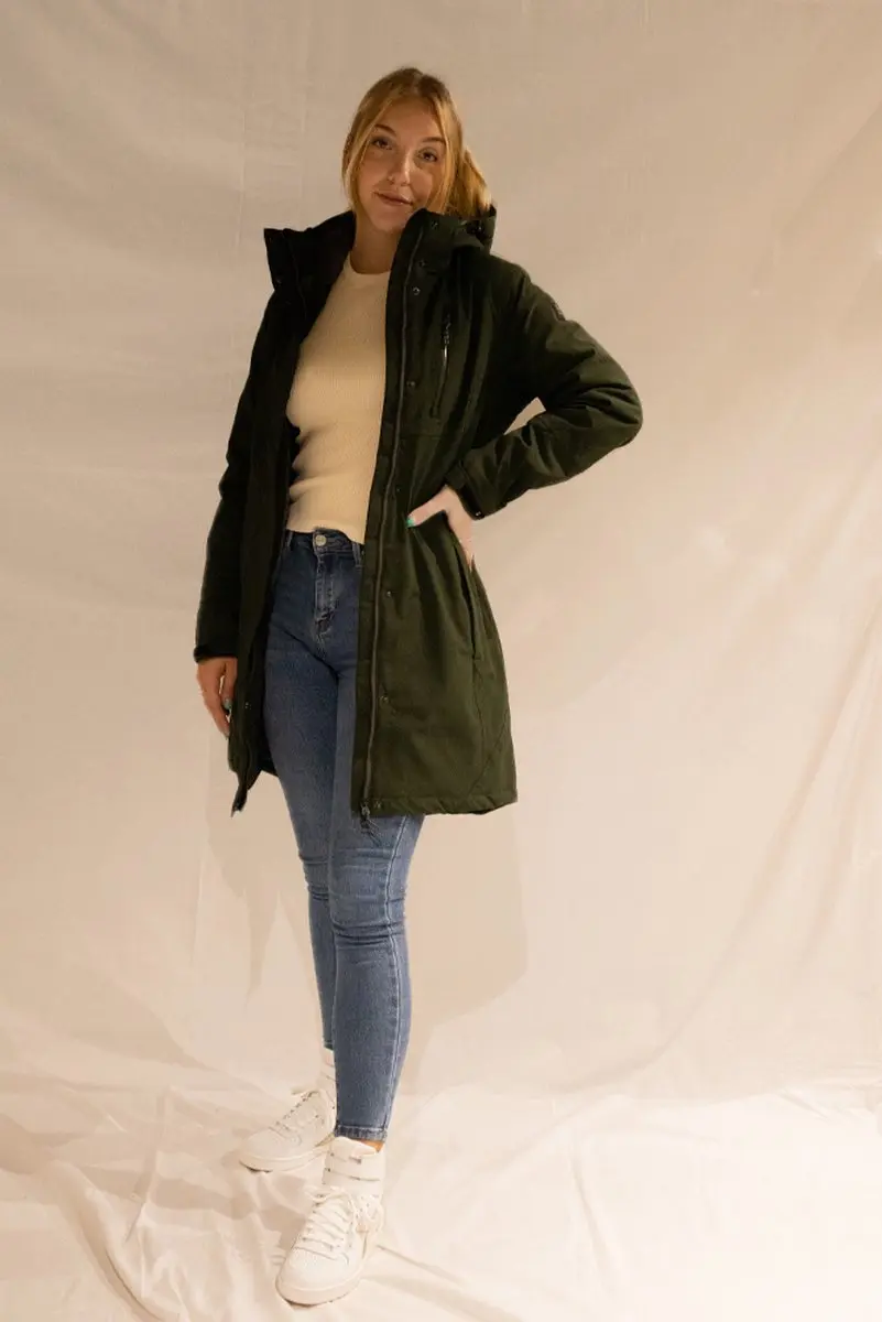 Killtec KOW 165 Parka Dames - Donkergroen - afbeelding 5 van 6