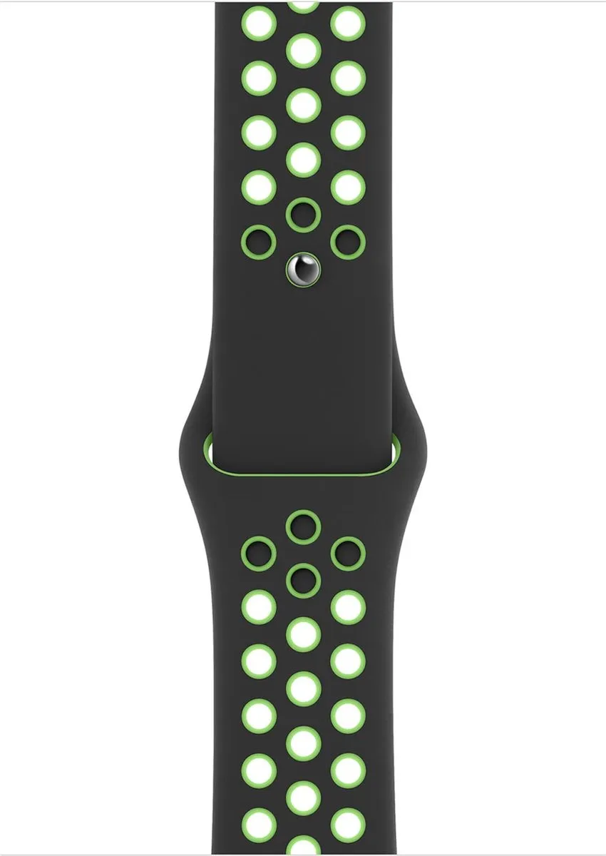 Apple Nike Sport Band Apple Watch 38/40/41mm - Zwart