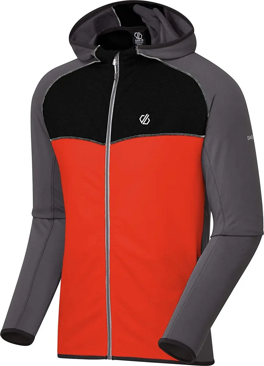 Dare 2b Outdoorvest Ratified Ii Heren Polyester Rood/zwart Mt M
