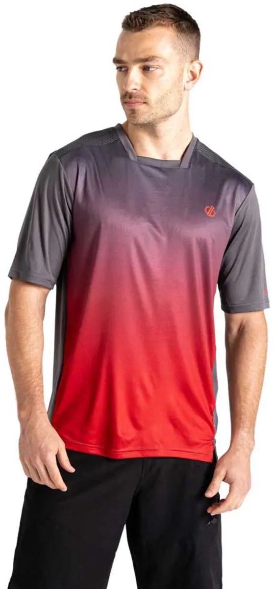 Dare2b Trackstand Ii T-shirt Met Korte Mouwen Grijs L Man