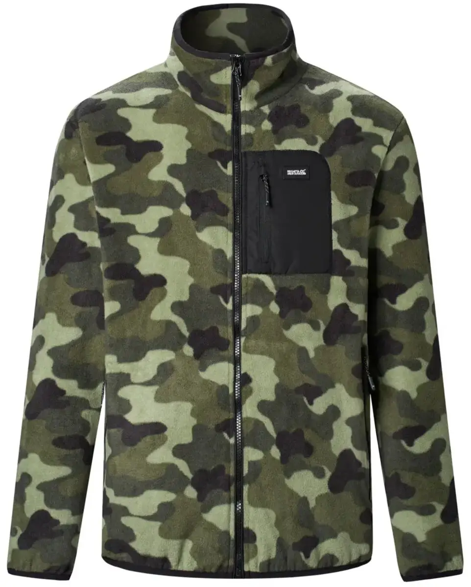 Regatta Frankie Fleece Met Volledige Rits Groen L Man