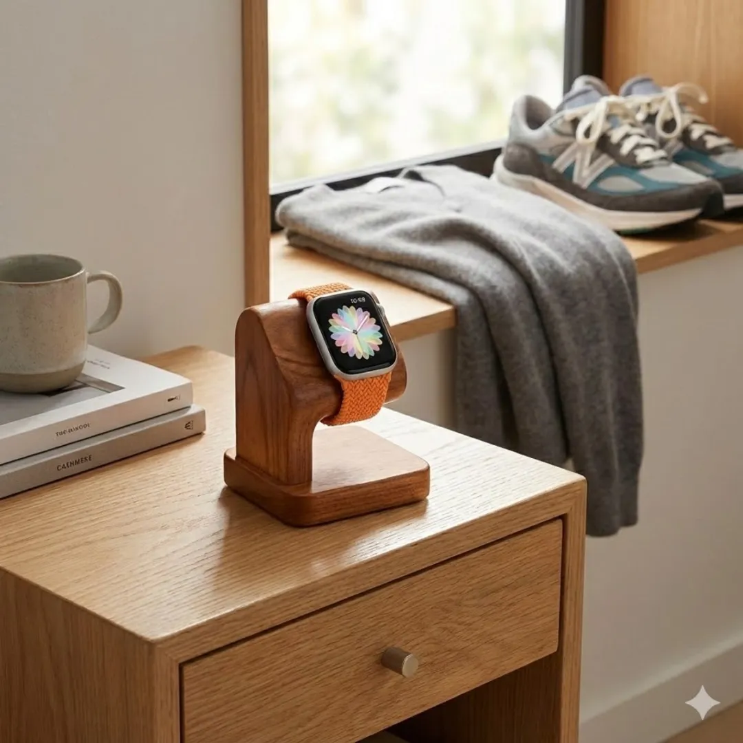 NUVEX Oranje Nylon Horlogebandje Apple Watch - 42/44/45/46/49mm