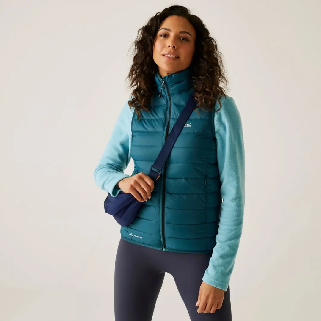 De Marizion waterafstotende wandelbodywarmer voor dames