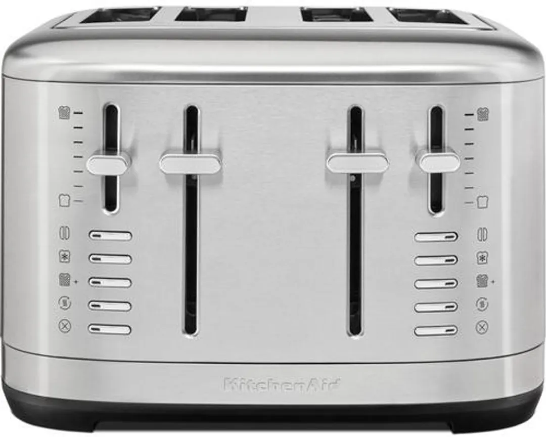 KitchenAid 5KMT4109ESX Broodrooster 4 Sleuven - 7 Bruiningstanden - RVS