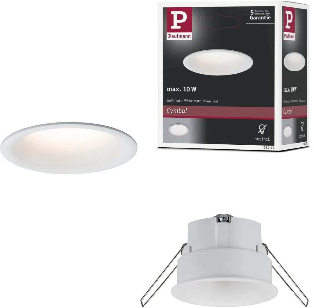Paulmann Cymbal Coin LED-inbouwlamp 10W