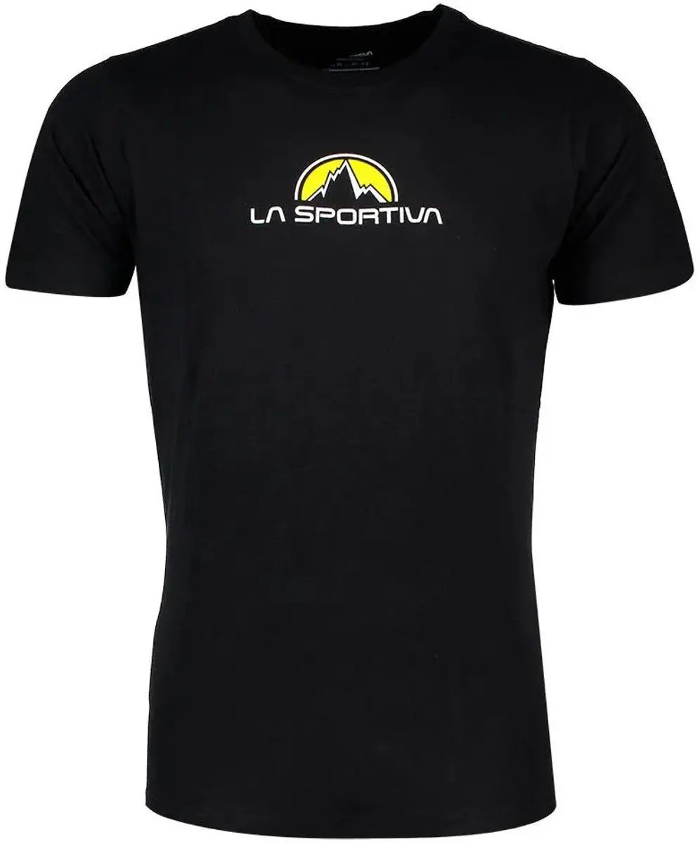 La Sportiva Footstep Tee Korte Mouw T-Shirt - Zwart - S - afbeelding 3 van 6