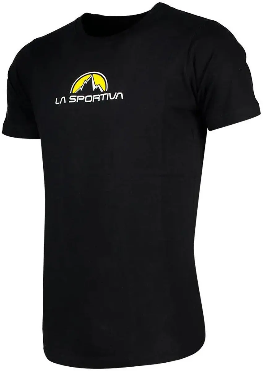 La Sportiva Footstep Tee Korte Mouw T-Shirt - Zwart - S - afbeelding 6 van 6