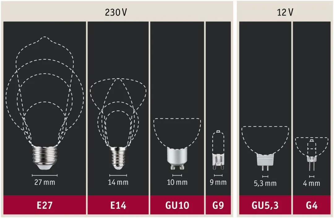 Paulmann Filament LED Globe G125 E27 9W 1055lm - Mat - 2700K