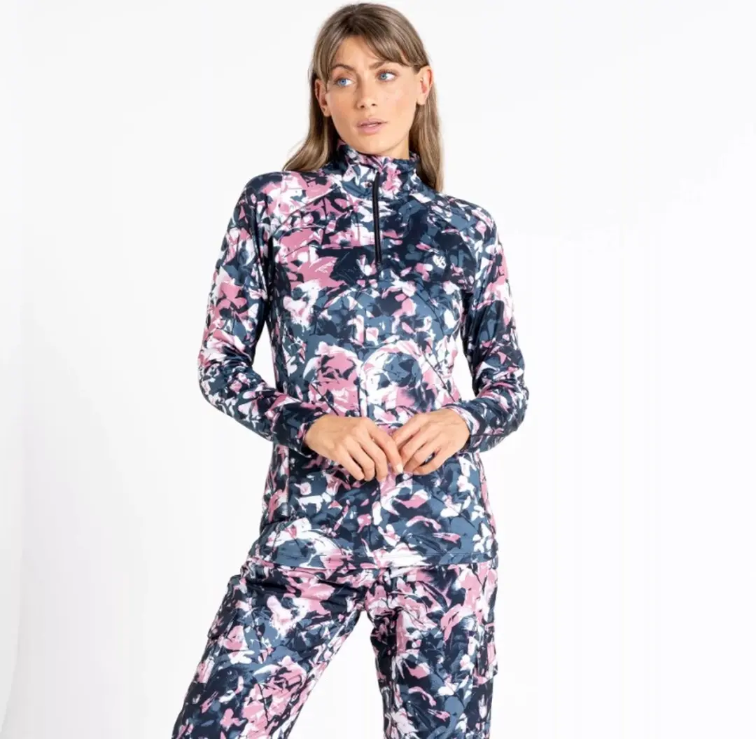 Dare2B Dames Divulge Core Stretch Pully MesaRoseFlor Maat S/36