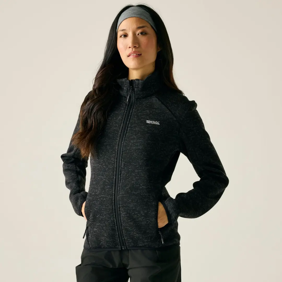 Dames Newhill Marl isolerende fleece met volledige ritssluiting