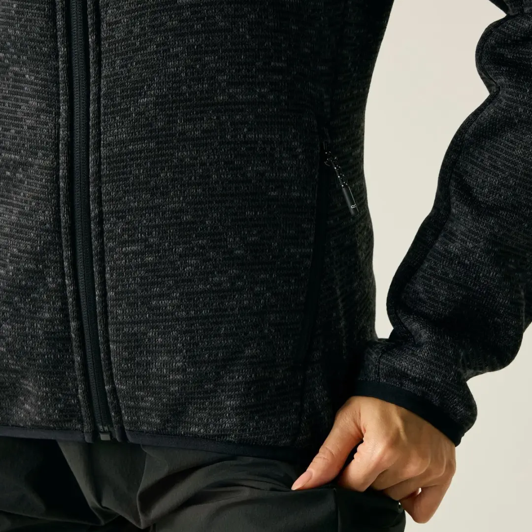 Dames Newhill Marl isolerende fleece met volledige ritssluiting - afbeelding 2 van 6