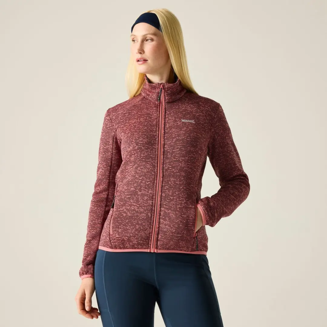 Dames Newhill Marl isolerende fleece met volledige ritssluiting
