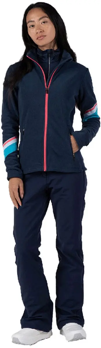 Rossignol Strawpile Fleece Dames - Dark Navy - L - afbeelding 5 van 6