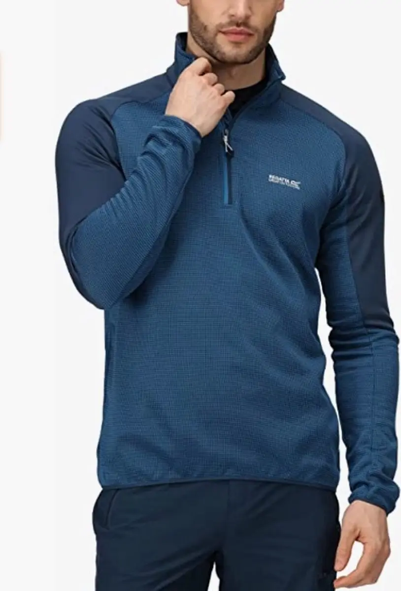 Regatta Heren Highton HZ III Trui ImpBlu/MnltD Maat S