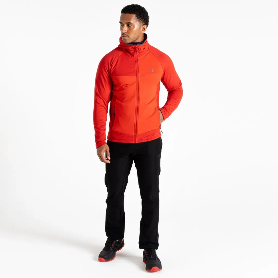 Dare 2b Assimilate IV Heren Fleece - Danger Red - afbeelding 4 van 6