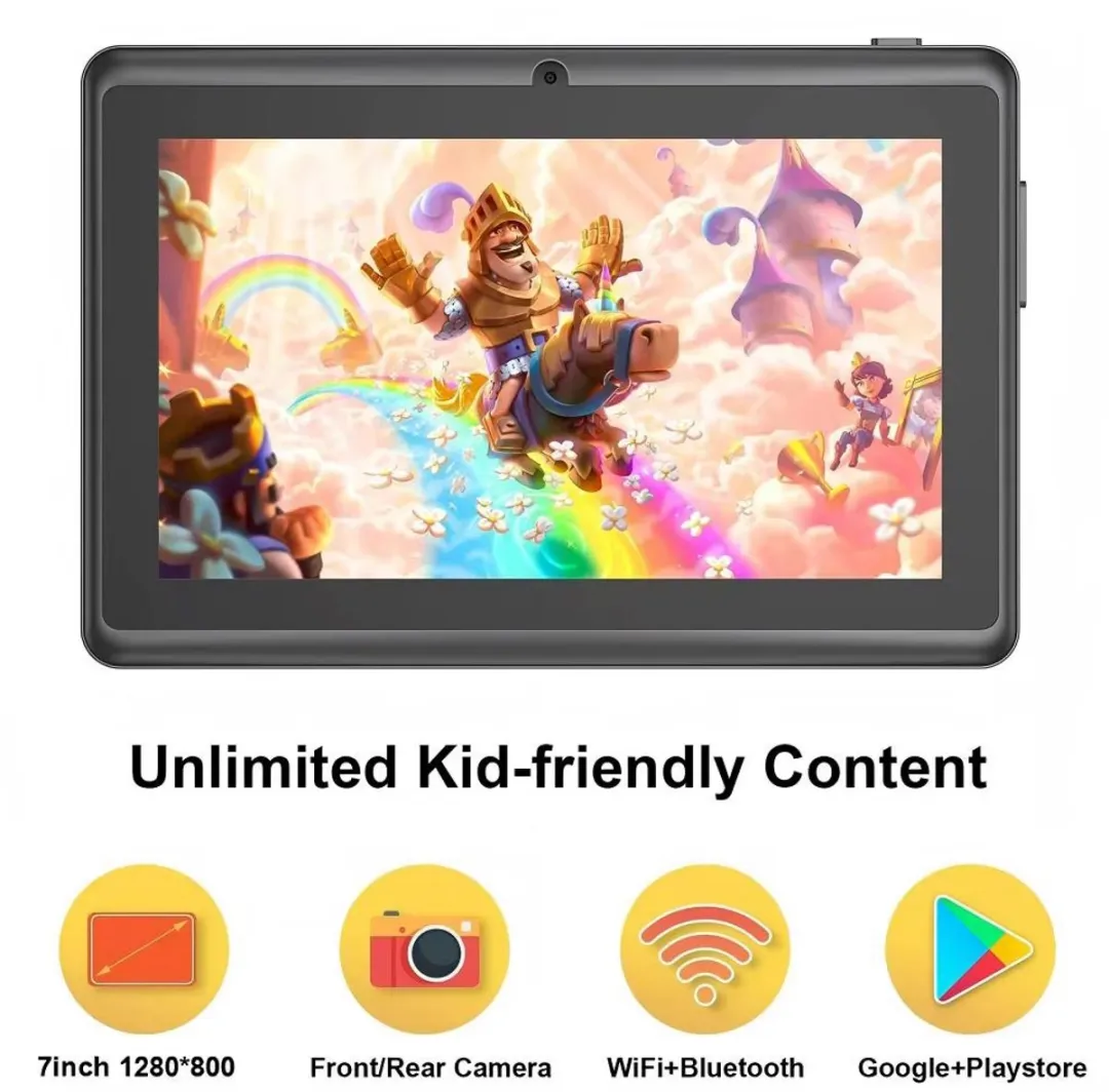 RedParrot SMARTTABLET2.0 Kinder Tablet 7 inch - Grijs - afbeelding 6 van 6