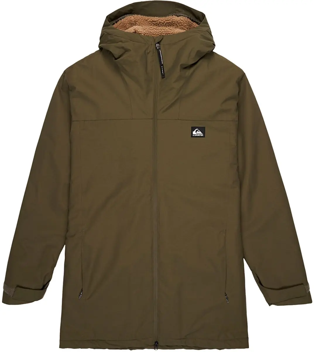Quiksilver Overcast 3k Parka Groen XL Man