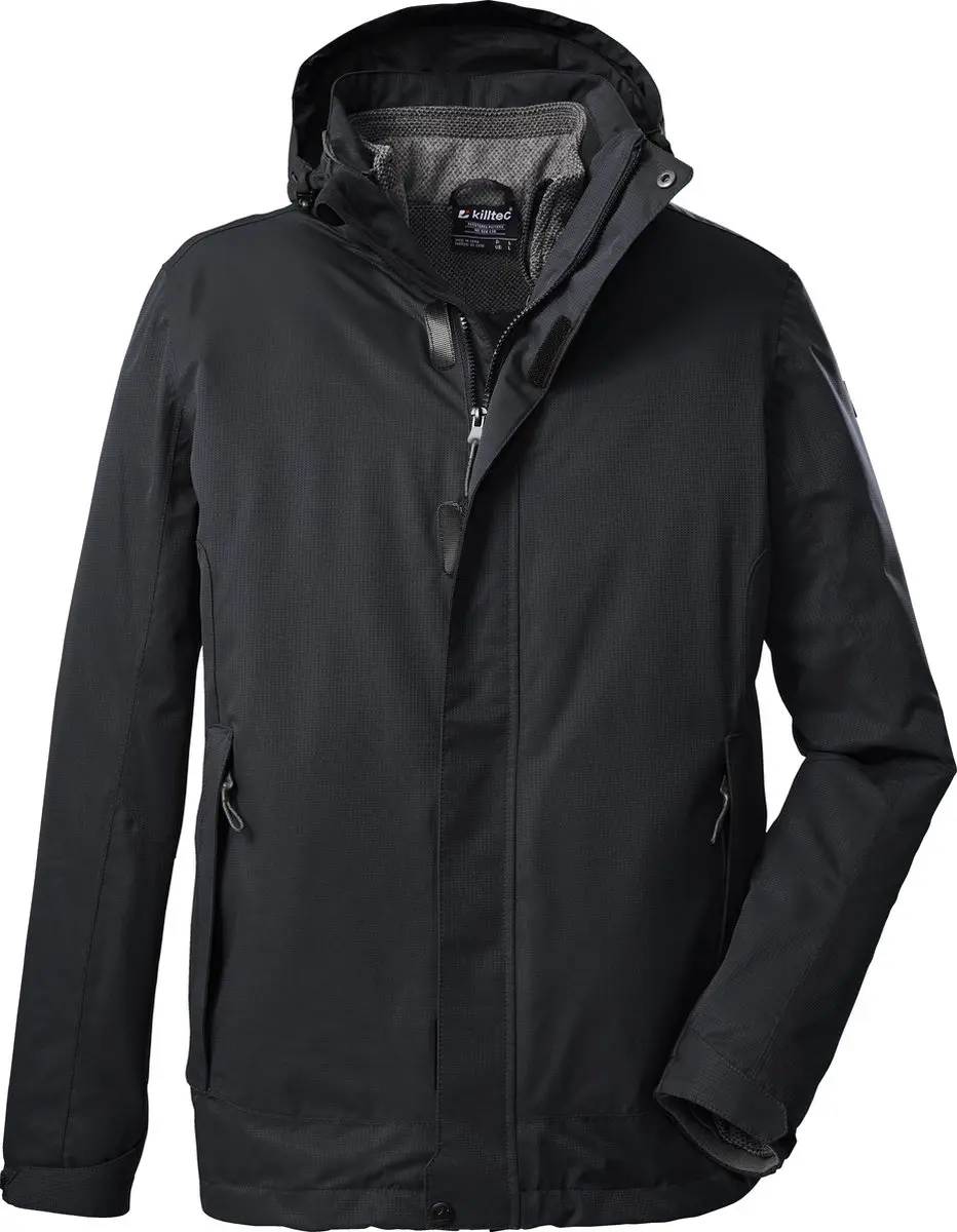 Killtec KOW 167 Men Jacket - Winterjas - Heren - Zwart - Maat XXL