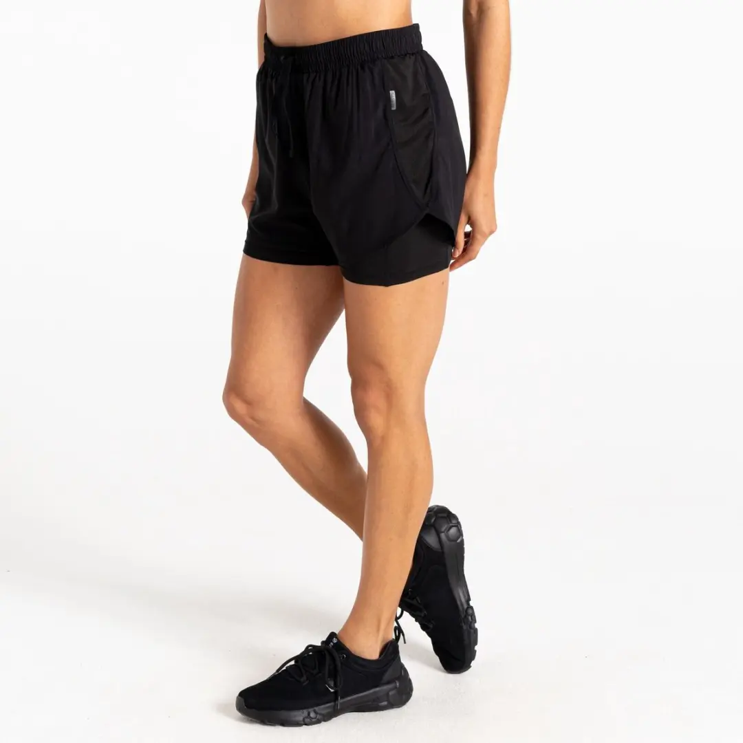 Dare 2b Sprint Up II Damesshort - Zwart - 38 - afbeelding 6 van 6