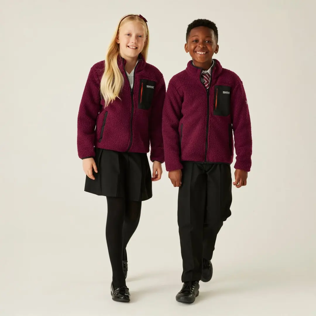 Frankie warm isolerend teddy fleece vest voor kinderen - afbeelding 6 van 6