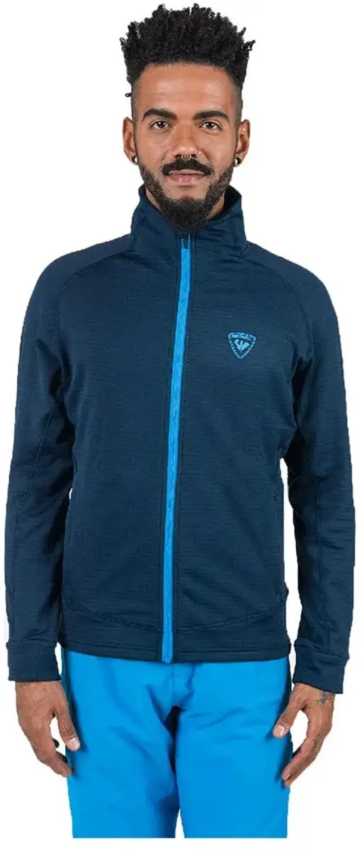 Rossignol Blackside Fleece met Rits - Dark Navy - 2XL - afbeelding 4 van 4